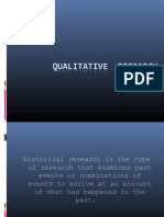 Qualitative Research