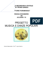 Progetto Musicaedanzepopolari PDF