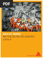 Sika at Work Metro Rio de Janeiro