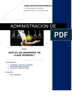 Anb-G12-T1 Qué Es Un Ingeniero de Clase Mundial y Perfil Del Ng. de Salud Ocupacional