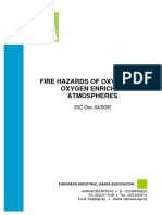 EIGA - 04-00 - E - Fire Hazards of Oxygen and Oxygen Enriched Atmospheres