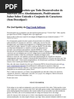 Programação - Joel on Unicode