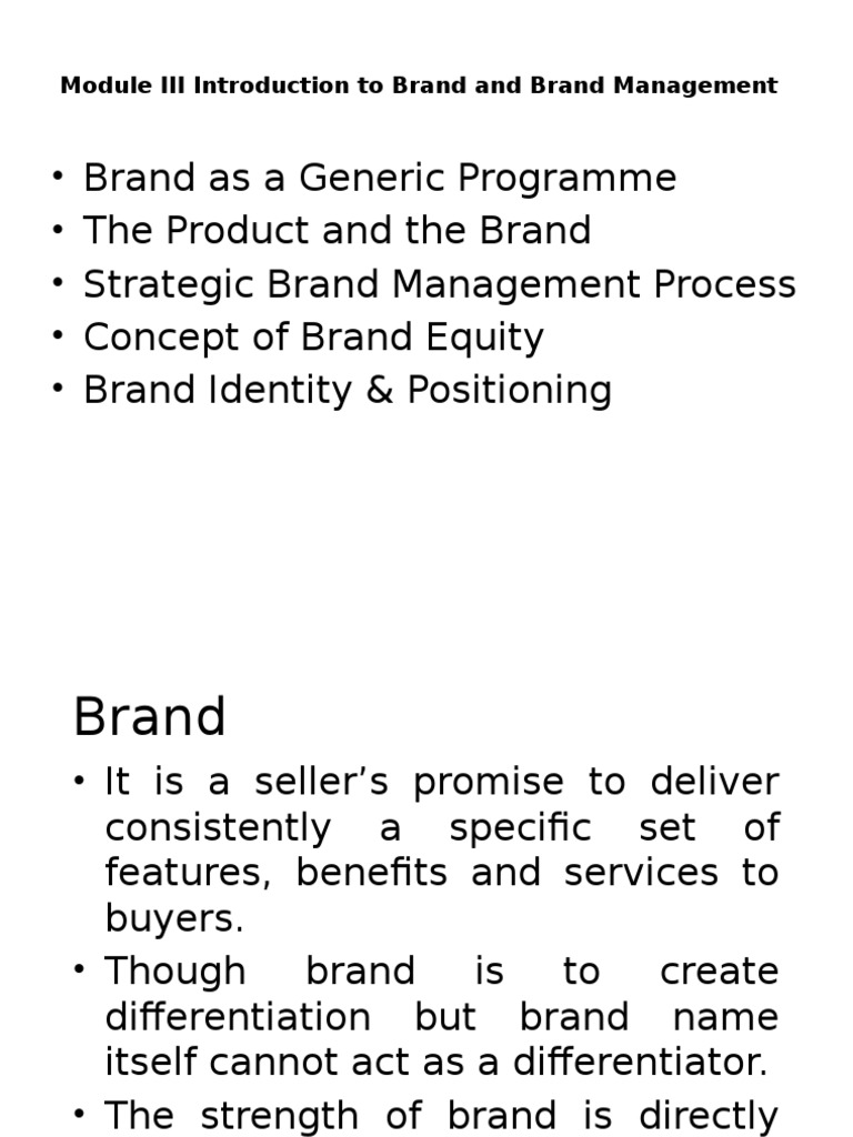 Understanding Brand Management: A Comprehensive Overview of Key 