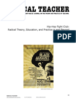 Hip-Hop Fight Club - Radical Theory, Education, and Practice in and Beyond The Classroom