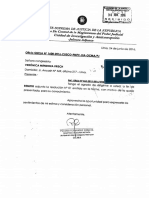 Respuesta de La OCMA. Caso Calle Saphy.