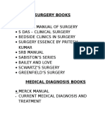Surgery Books