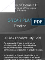 timeline 5 year plan