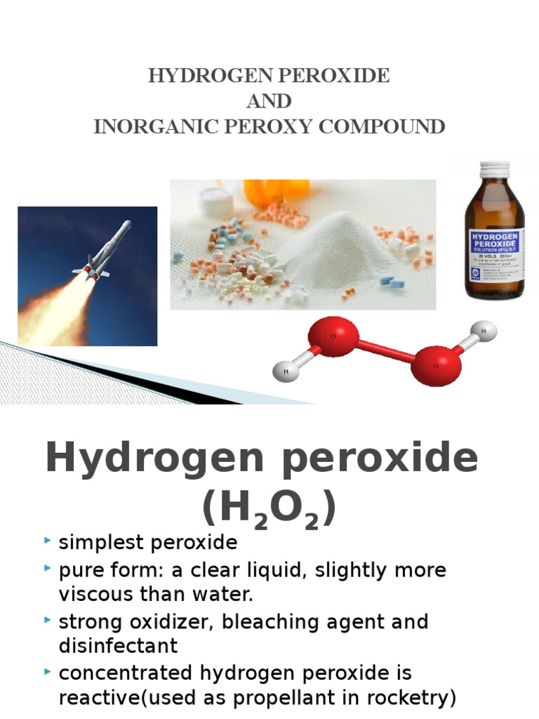 IC Final | PDF | Peroxide | Hydrogen Peroxide