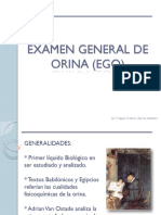 El Examen General de Orina