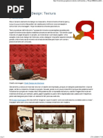 Elementos de Design - A Textura