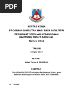 KERTAS KERJA Sambutan Raya