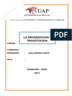 Drogadiccion y Prostitucion - Monografia