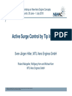 Active Surge Control by Tip Injection: Sven-Jürgen Hiller, Mtu Aero Engines GMBH