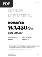 Download Komatsu Wheel Loaders WA450-3 Shop Manual by JC A Gomes SN318143837 doc pdf