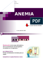 Causas, síntomas y tratamiento de la anemia