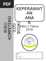 Buku Kompetensi (Log Book) Keperawatan Anak 2016