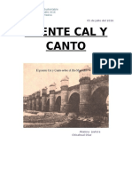 PUENTE CAL Y CANTO Patrimonio e Historia Sustentable