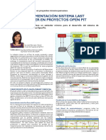 Implementación Sistema Last Planner en Proyectos en Proyectos