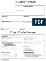 Exercise Solution Example Project Charter