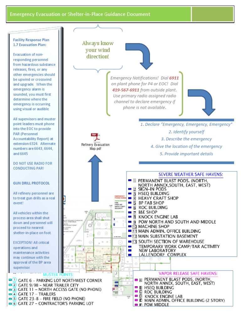 Emergency Evacuation Guidance | PDF | Prevention | Public Safety