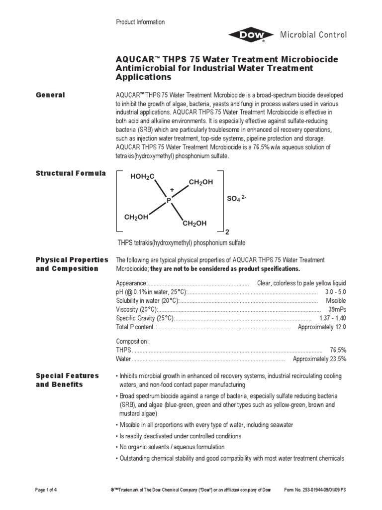 biocide.pdf Disinfectant Water