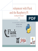 Web Development With Flask and the Raspberry Pi