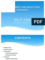 Recruitment & Selection Process by Big It Jobs