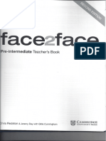 Face2face Preintermediate Teacher's Book Part 1