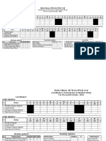 Koh-I-Noor Hi-Tech (PVT) LTD: Orders Status Report Cash Book Cheque Status Report