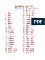 Bilangan Bahasa Arab 1