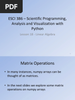 Linear-Algebra With Python