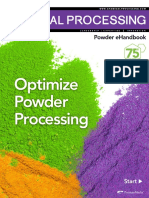 CP 1305 Optimize Powder Processing
