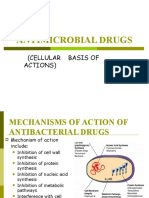 Antimicrobial Drugs: (Cellular Basis of Actions)