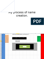 My Process of Name and Logo Creation