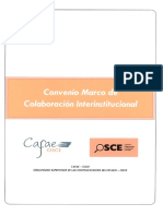 Convenio Marco Colaboracion Cafae Osce