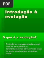 Introdução a Evolução!