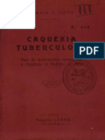 Caquexia Tuberculosa 1924