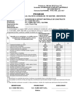 Program Control Calitate HALA 