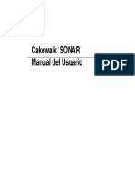 Cakewalk.sonaR-5 Manual.español Spanish