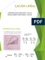 Interpolacion Lineal