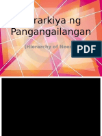 Herarkiya NG Pangangailangan