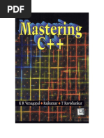 Mastering C by KR Venugopal PDF