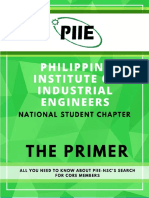 The PIIE-NSC Core Team Primer 1617