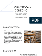 Archivistica y Derecho