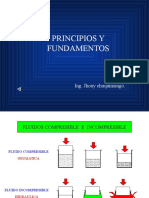 Principios de fluidos compresibles e incompresibles