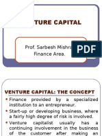 Venture Capital: Prof. Sarbesh Mishra, Finance Area