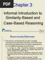 Informal Introduction To Similarity-Based and Case-Based Reasoning