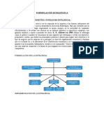 Formulación Estratégica