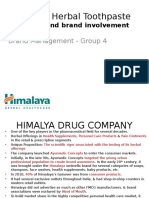 Himalaya Herbal Toothpaste: Brand Management - Group 4