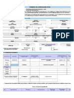 Curriculum Vitae Asistente Administrativo Puno